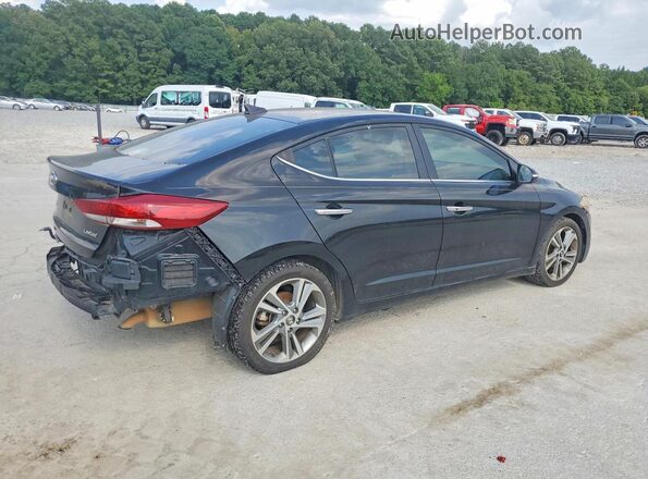 KMHD84LF3HU147110 2017 HYUNDAI ELANTRA Black Rear right