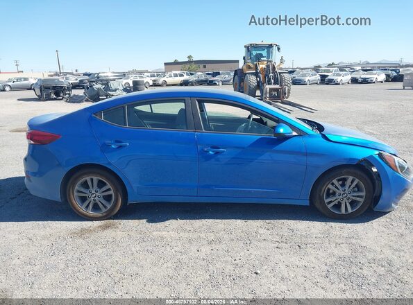 KMHD84LF3HU160861 2017 HYUNDAI ELANTRA Blue 