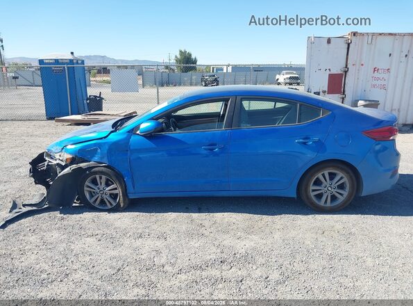 KMHD84LF3HU160861 2017 HYUNDAI ELANTRA Blue 