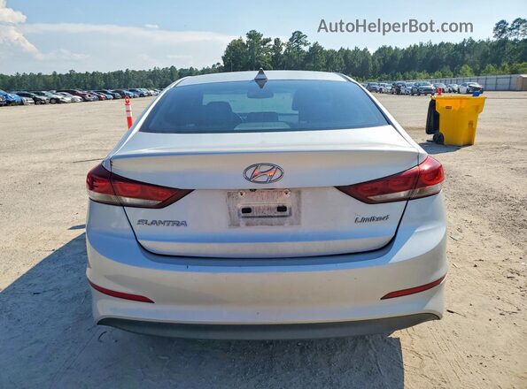 KMHD84LF3HU180074 2017 HYUNDAI ELANTRA Silver Vista trasera
