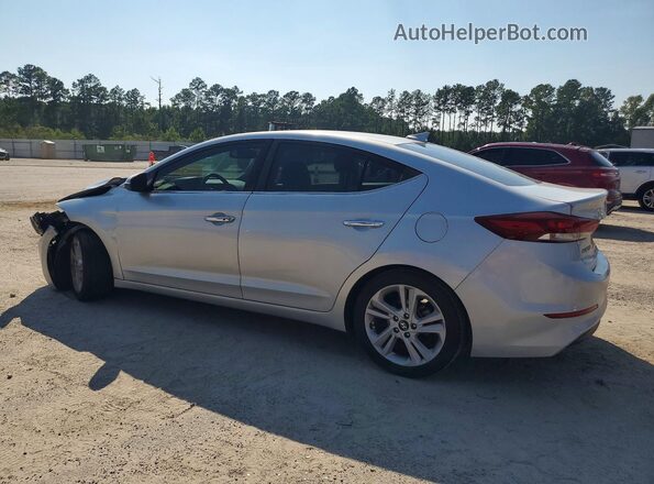 KMHD84LF3HU180074 2017 HYUNDAI ELANTRA Silver Trasero izquierdo