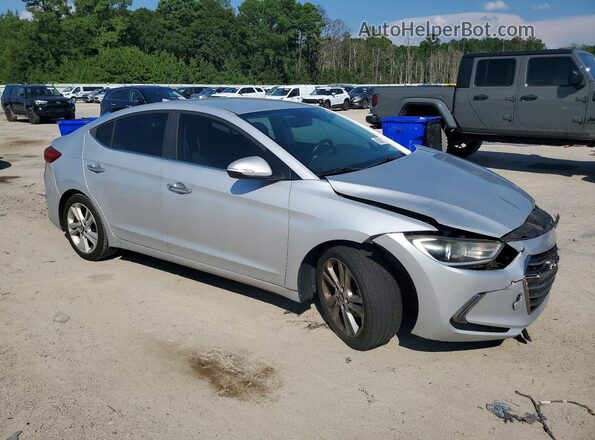 KMHD84LF3HU180074 2017 HYUNDAI ELANTRA Silver Delantero derecho