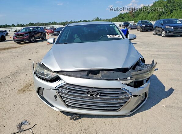 KMHD84LF3HU180074 2017 HYUNDAI ELANTRA Silver Vista frontal