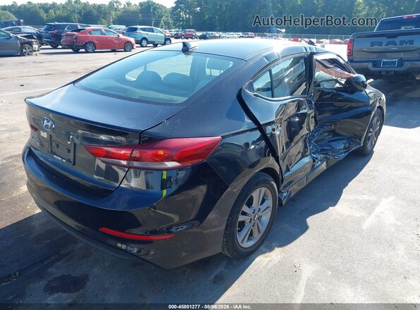 KMHD84LF3HU252343 2017 HYUNDAI ELANTRA Black Trasero derecho