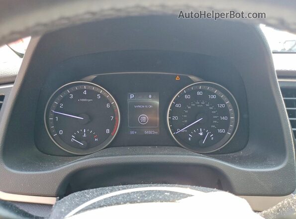 KMHD84LF3HU313836 2017 HYUNDAI ELANTRA Красный Вид щитка приборов
