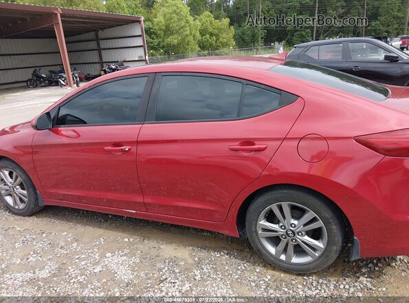 KMHD84LF3HU386916 2017 HYUNDAI ELANTRA Red Панорамний вид салону 360°