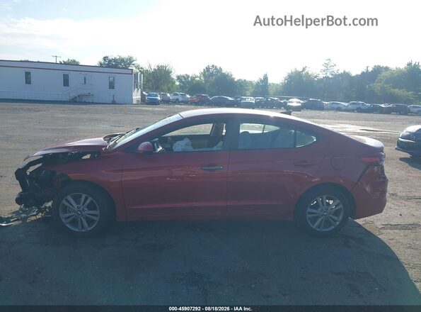 KMHD84LF3HU422524 2017 HYUNDAI ELANTRA Red სალონის 360-გრადუსიანი ხედი