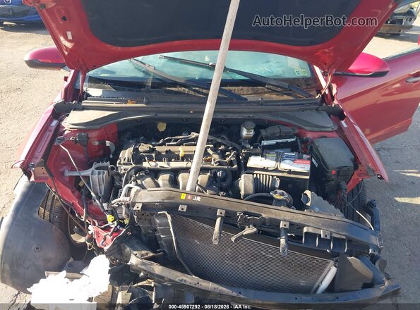 KMHD84LF3HU422524 2017 HYUNDAI ELANTRA Red უკანა ხედი