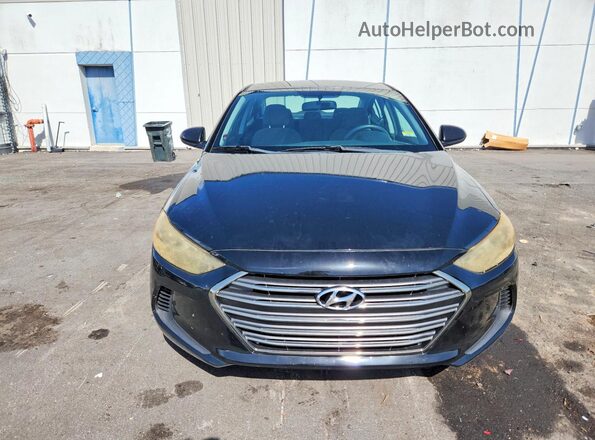 KMHD84LF3JU491087 2018 HYUNDAI ELANTRA Black Вид спереду