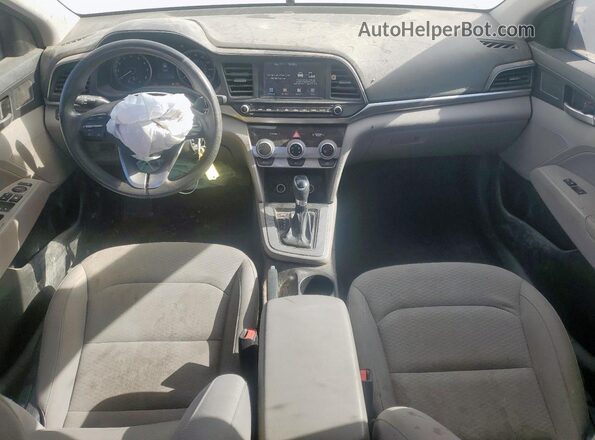 KMHD84LF3KU738187 2019 HYUNDAI ELANTRA Gray Vista del salpicadero