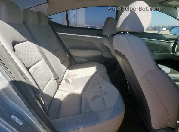 KMHD84LF3KU738187 2019 HYUNDAI ELANTRA Gray Vista de los asientos traseros