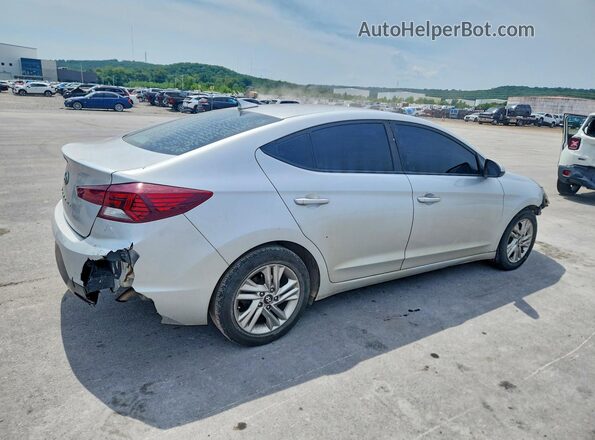 KMHD84LF3KU745866 2019 HYUNDAI ELANTRA Silver Trasero derecho