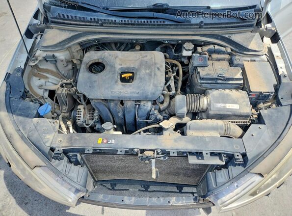 KMHD84LF3KU745866 2019 HYUNDAI ELANTRA Silver Vista interior trasera