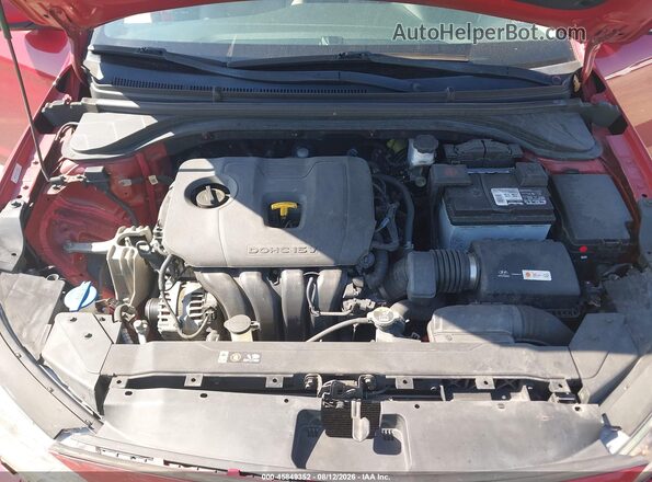 KMHD84LF3KU784991 2019 HYUNDAI ELANTRA Красный Вид сзади