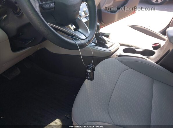 KMHD84LF3KU784991 2019 HYUNDAI ELANTRA Красный Вид панели приборов