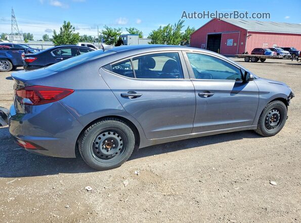 KMHD84LF3KU827628 2019 HYUNDAI ELANTRA Gray Հետևի աջ