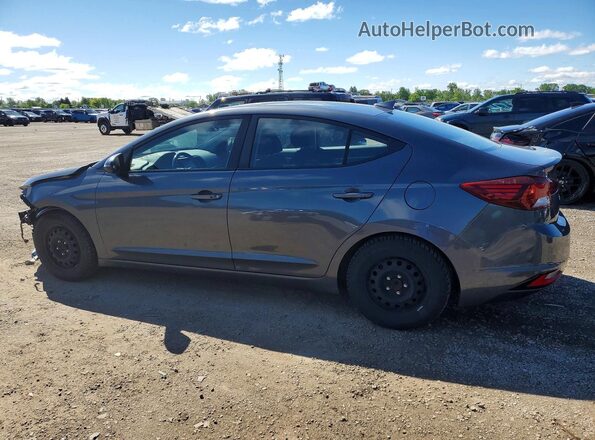 KMHD84LF3KU827628 2019 HYUNDAI ELANTRA Gray Հետևի ձախ