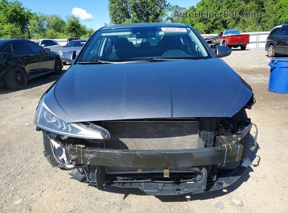 KMHD84LF3KU827628 2019 HYUNDAI ELANTRA Gray Դիմացի տեսք