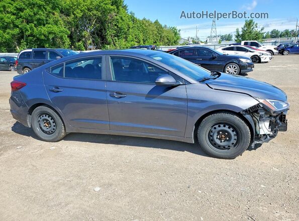 KMHD84LF3KU827628 2019 HYUNDAI ELANTRA Gray Առջևի աջ