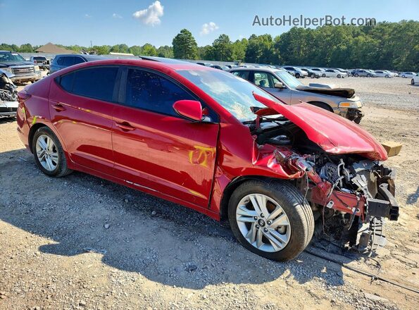 KMHD84LF3LU015781 2020 HYUNDAI ELANTRA Red Front right