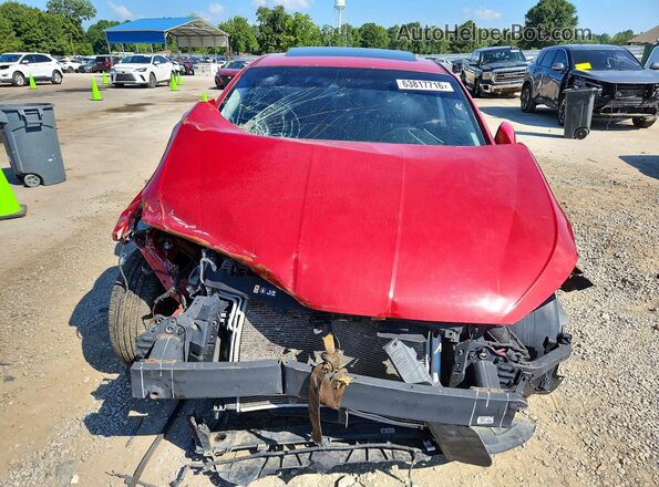 KMHD84LF3LU015781 2020 HYUNDAI ELANTRA Red Front view