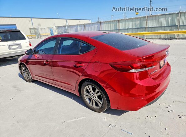KMHD84LF4HU145043 2017 HYUNDAI ELANTRA Красный Задняя левая четверть