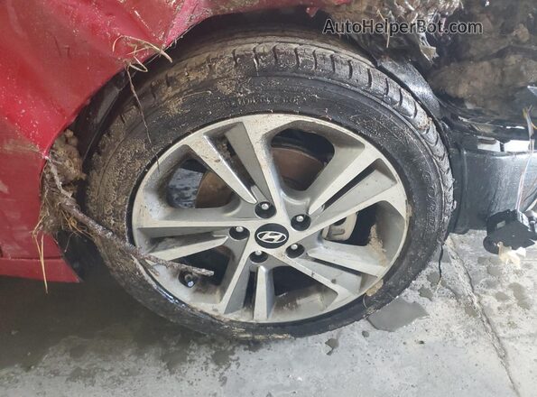 KMHD84LF4HU210389 2017 HYUNDAI ELANTRA Red 