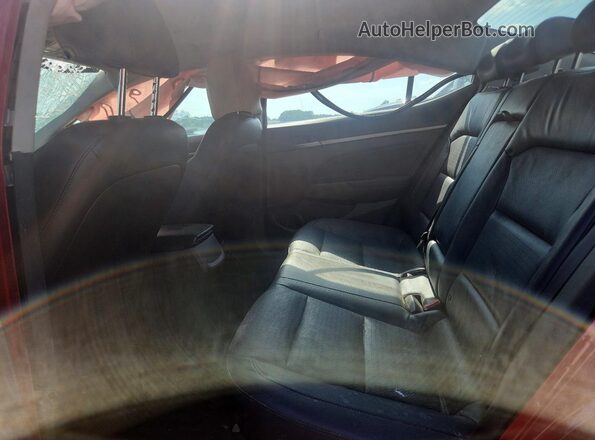 KMHD84LF4HU210389 2017 HYUNDAI ELANTRA Red უკანა სავარძლების ხედი