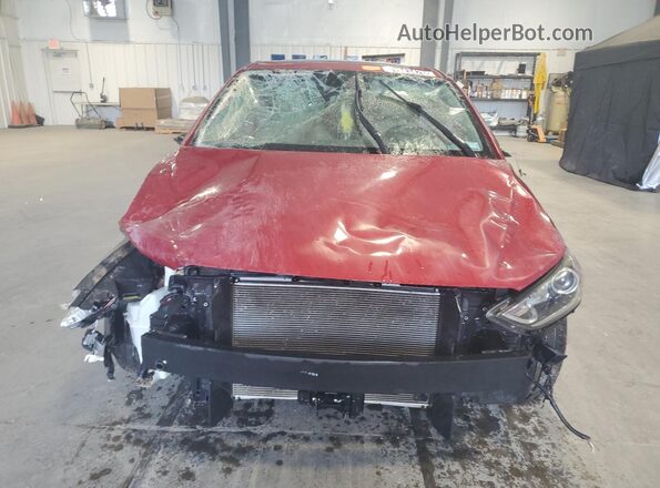 KMHD84LF4HU210389 2017 HYUNDAI ELANTRA Red 