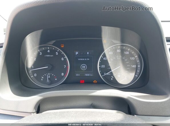 KMHD84LF4HU240816 2017 HYUNDAI ELANTRA Silver Հետևի նստատեղերի տեսք