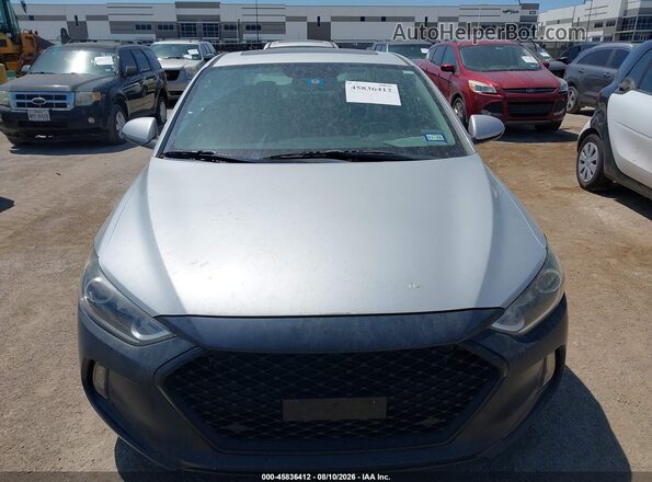 KMHD84LF4HU240816 2017 HYUNDAI ELANTRA Silver Սարքավորումների վահանակի տեսք