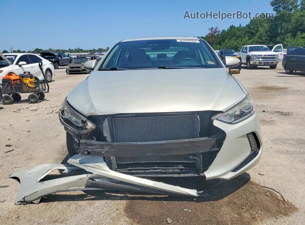 KMHD84LF4HU271984 2017 HYUNDAI ELANTRA Beige Widok z przodu