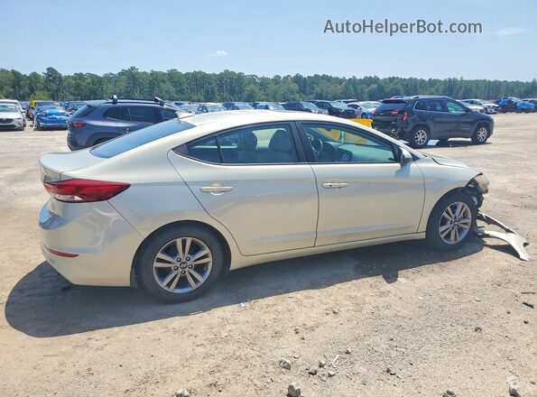 KMHD84LF4HU271984 2017 HYUNDAI ELANTRA Beige Tył prawy