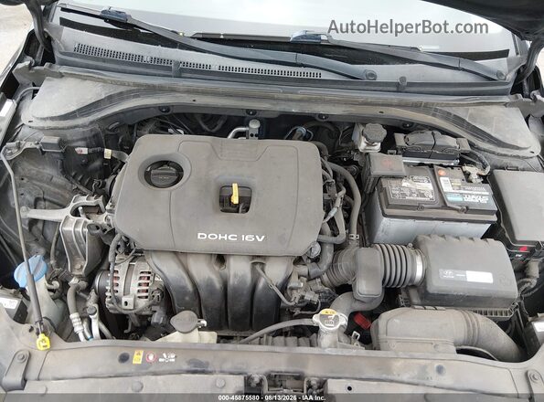 KMHD84LF4HU339913 2017 HYUNDAI ELANTRA Черный Вид сзади