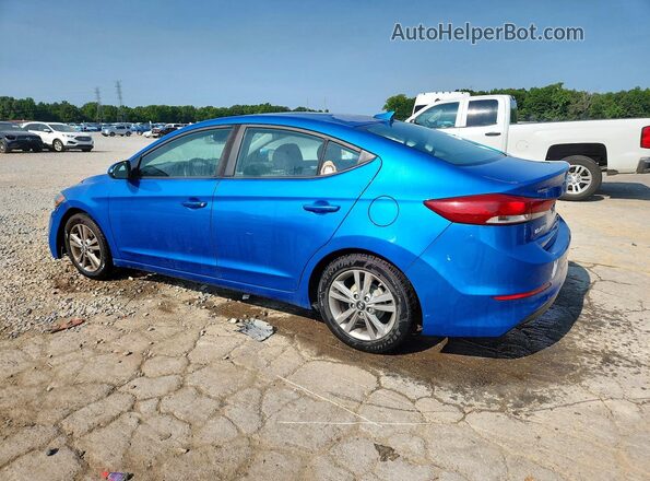 KMHD84LF4HU361832 2017 HYUNDAI ELANTRA Blue უკანა მარცხენა