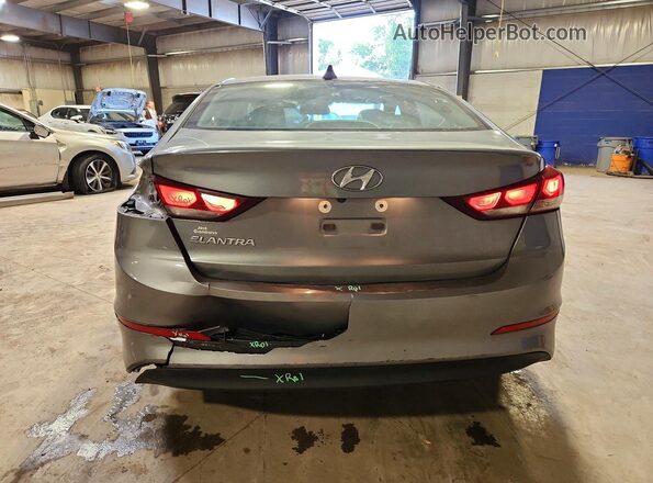 KMHD84LF4HU379408 2017 HYUNDAI ELANTRA Charcoal Հետևի տեսք