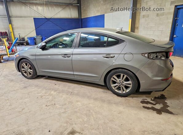 KMHD84LF4HU379408 2017 HYUNDAI ELANTRA Charcoal Հետևի ձախ