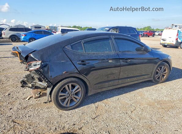 KMHD84LF4HU381286 2017 HYUNDAI ELANTRA Black Հետևի աջ