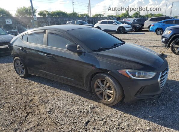 KMHD84LF4HU381286 2017 HYUNDAI ELANTRA Black 