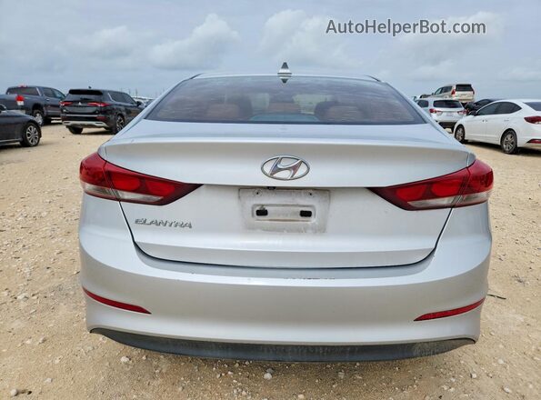 KMHD84LF4HU388917 2017 HYUNDAI ELANTRA Silver Vista trasera