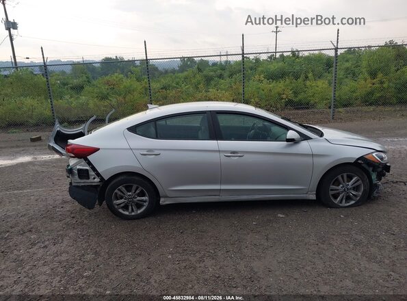 KMHD84LF4JU504137 2018 HYUNDAI ELANTRA Серебряный Панорамный вид салона 360°