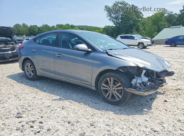 KMHD84LF4JU554620 2018 HYUNDAI ELANTRA Gray Przód prawy