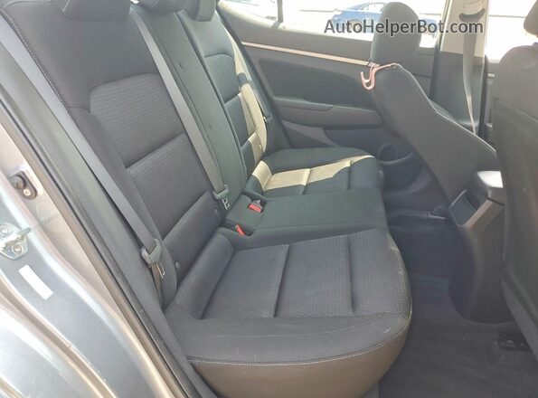 KMHD84LF4JU554620 2018 HYUNDAI ELANTRA Gray Widok tylnych siedzeń