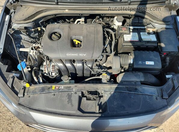 KMHD84LF4JU565701 2018 HYUNDAI ELANTRA Gray Vista interior trasera