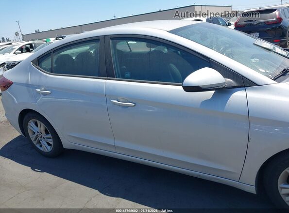 KMHD84LF4KU761493 2019 HYUNDAI ELANTRA Silver Vista interior de 360 grados