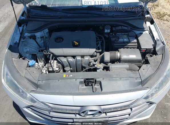 KMHD84LF4KU761493 2019 HYUNDAI ELANTRA Silver Vista trasera