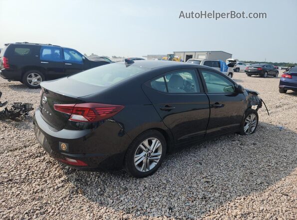 KMHD84LF4KU860329 2019 HYUNDAI ELANTRA Черный Задняя правая четверть