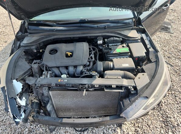 KMHD84LF4KU860329 2019 HYUNDAI ELANTRA Черный Вид задней части салона