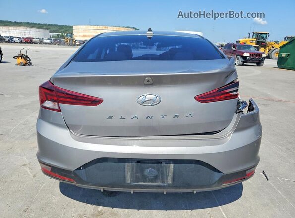 KMHD84LF4LU002280 2020 HYUNDAI ELANTRA Silver Widok z tyłu
