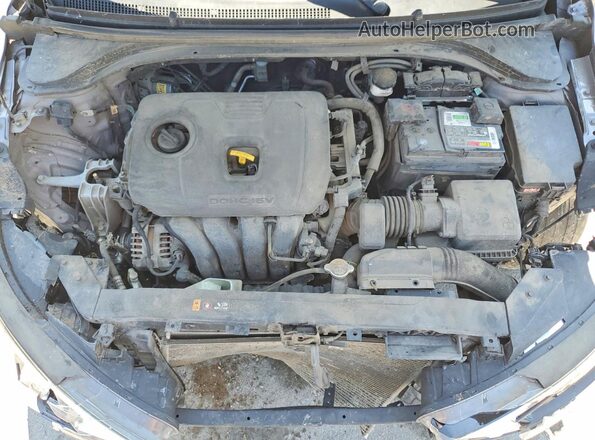 KMHD84LF4LU002280 2020 HYUNDAI ELANTRA Silver Widok wnętrza z tyłu